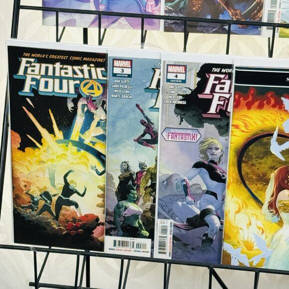 Fantastic Four 1-5 7-12 21 Prodigal Sun & Wedding Special Lot Vs Dr Doom Vol 6 - Picture 15 of 16